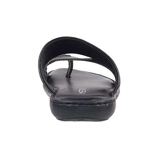 Metro Men Leather Thong Slipper | Chappal | Open Sandal