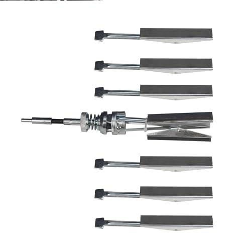 Utmall 3-036 Engine Cylinder Hone Deglazer 2 Inches To 6-1/2 Inches Adjustable 4 Inches Long Blade With100 220 400 Grit Stones Piston Cylinder Hone thumb #6