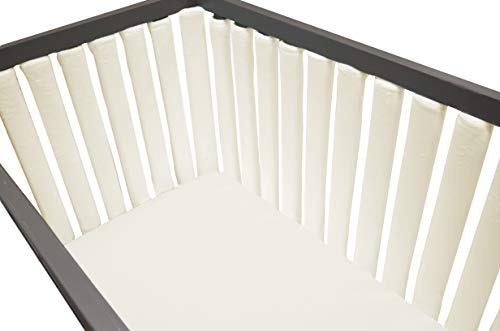 Pure Safety Vertical Crib Liners in Luxurious Cream Minky 38 Pack - Thumbnail 4