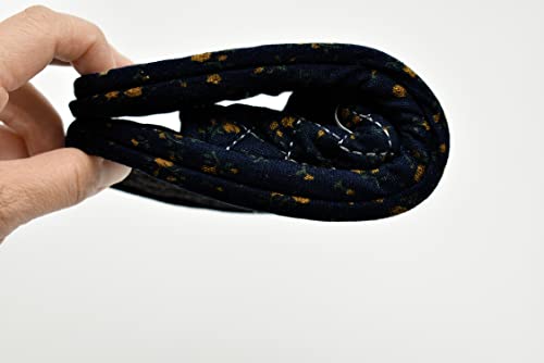 Image of Ultralight Soft Indoor Open Toe Cotton linen Slippers Absorb Sweat Cloth Bottom House Slippers