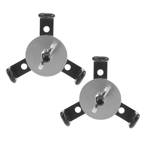 Soporte de pared invisible Healeved para proteger y colgar balones de rugby en set de 2