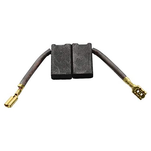 Carbon Brushes for DeWalt DW706 Powertools - With Automatic Stop, Cable and Connector - Replaces 381028-02