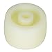Pulley Wheel, Caster Wheels, 10pcs 1.5 Inches Nylon Wheel 40KG Maximum Load Nylon Round Pulley Caster Roller Industrial, Plate Casters
