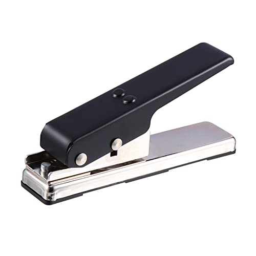 SECFOU Perforatrice pour Médiator de Guitare DIY Outil en Fer Solide Fabrication de Médiators Accessoire Pratique pour Guitares Recyclage de Plastique