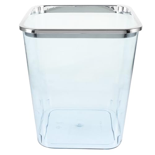 Poubelle 15l Toyvian à bague pressante pour en finir avec les sacs qui glissent