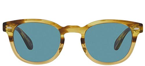 Oliver Peoples Sheldrake Sun Canarywood Gradient/Cobalto One Size2