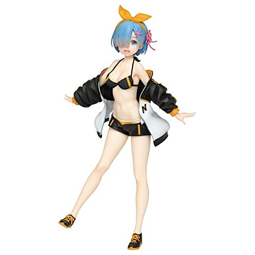 Taito Re:Zero Precious Figure - Rem Jumper Swimsuit ver Renewal Prize Figure