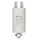 TECNID Anlaufkondensator MG8200, Rund, Aluminium, Kunststoff, Permanentkondensator für Elektromotoren, 20µF, 450V, 4-polig / M8
