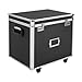 BANLICALI Literature Organizer, Modern Aluminum Alloy File Lock Box with Directional Wheel and 31