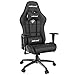 Anda Seat Jungle Chaise Gaming Pro - Fauteuil Gamer Ergonomique en Cuir avec Support Nuque et Coussin Lombaire, Fauteuil Gaming Confortable pour Bureau et Jeux Vidéo, Noir