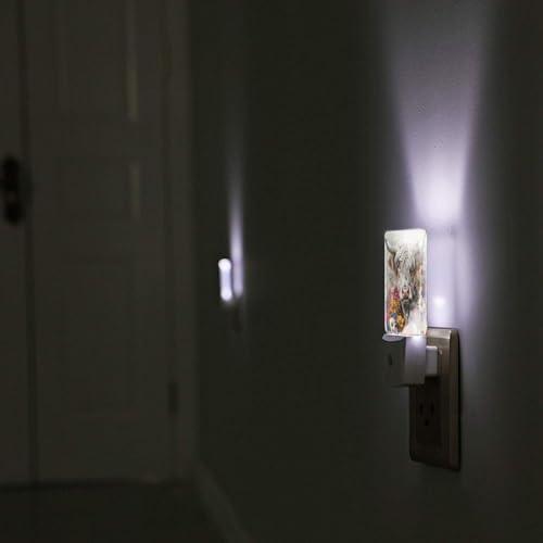 Lámpara de noche con diseño vaca Highland y luz LED miniatura 6
