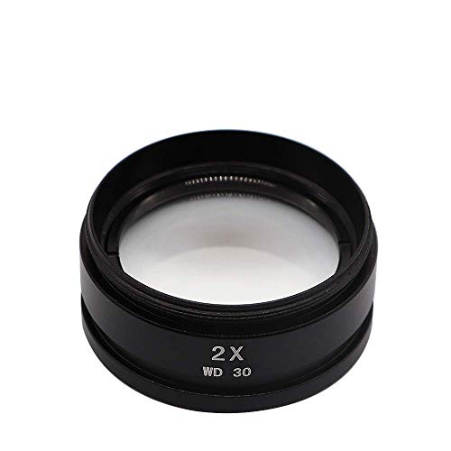 SM20 2.0X Barlow Lens Assisted Auxiliary Len for Stereo Zoom Microscope Assisted Objects Lens Auxiliary