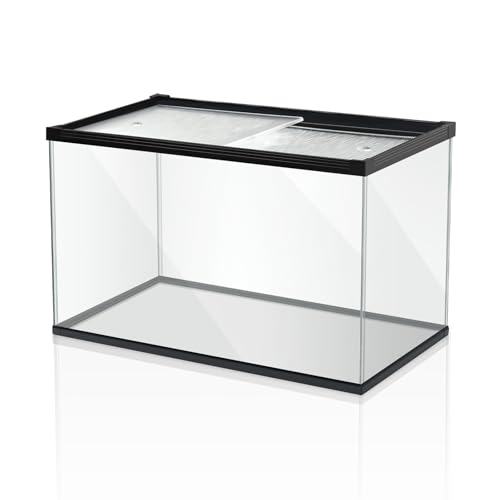 Ultra Clear Glass Aquarium Thickened Large Fish Tank -Suitable for High-end Fish Enthusiasts (29 Gallon, Tank)