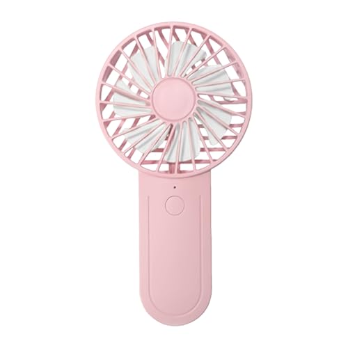Generico Ventilador personal | Ventilador personal USB de 3 velocidades – Con gancho batería 1200 mAh eléctrico 3500 – 6500 rpm – Para niños, adultos, estudiantes, viajes, oficina, playa