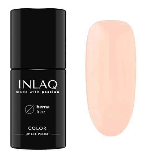 INLAQ® Esmalte de Uñas Semi-Permanente Sin Hema | Esmalte de Uñas de Gel UV | Esmalte de Uñas de Gel - Silky Satin