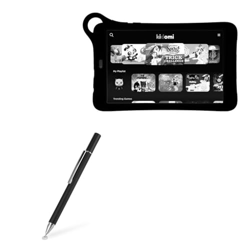 BoxWave Stylus Pen Compatible with Alcatel Joy TAB Kids 2 - FineTouch Capacitive Stylus, Super Precise Stylus Pen - Jet Black
