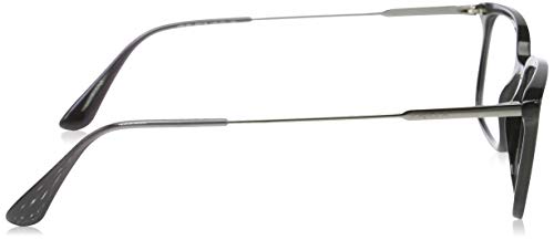 Prada Pr 16Uv - 1Ab1O1 Eyeglass Frame Conceptual Black W/Demo Lens 55Mm #TOP2