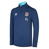 Marca: England Rugby. Umbro England Rugby - Abrigo Térmico 22/23 Niños/Niñas (13 años) (Enseña Azul, Azul Bachelor)