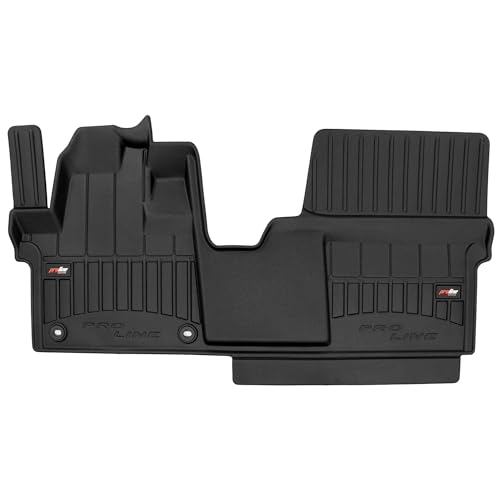 MOTOS Tapis de sol caoutchouc pour Citroen Jumpy III depuis 2016 Améliorez Votre Confort de Voyage avec Le tapis noir antidérapant Auto 3D- tapis voiture...