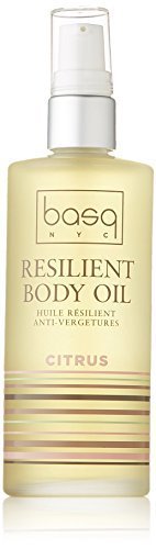 Basq Skin Care Resilient Body Stretch Mark Oil, Citrus, 4 Fluid Ounce by Basq