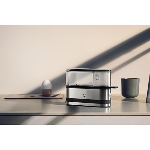 Foto von WMF Küchenminis 2-Eier-Kocher, Eierkocher 2 Eier, mit Eipick, BPA-freies Tritan, 250 W, cromargan matt