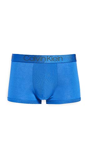 Calvin Klein Underwear Men's Ultra Soft Modal Trunks, Electra Blue, Medium