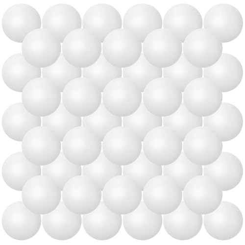 Hanaive 100 Pack Table Tennis Balls Multi Colored 40mm Plastic Balls Bulk Washable Small Game for...