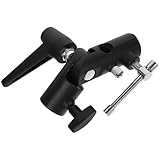 Abrazadera para paraguas para terraza: portátil y ahorra espacio, este adaptador para trípode es ideal para llevar a todas partes. soporte para flash