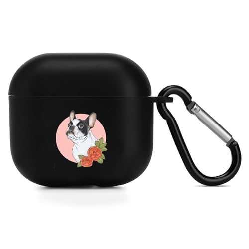 Airpods4pP[X  킢 {XgeA Aj Airpodsp4 Jo[  GA[|bY4pP[X TPU ϏՌ Jrit LEDCg CX[dΉ