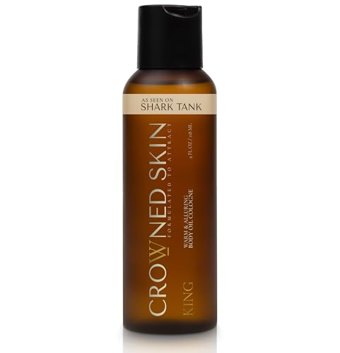 Crowned Skin King Body Oil Cologne for Men