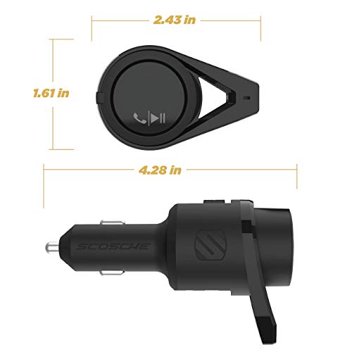 image for Scosche BTFM5 Bluetooth Hands-Free Car Kit with Digital FM Transmitter