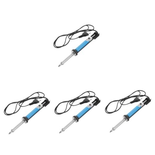 HOMSFOU 4 Pz Assorbitore di saldatura dissaldatore polifusore Strumento di saldatura di precisione saldatrice con impugnatura ergonomica saldatore con impugnatura ergonomica plastica