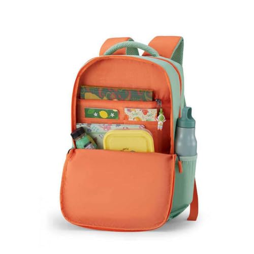 Image of American Tourister Sest 3.0 Style 02, Large 3 Compartment Backpack, 30L with Spacious Interiors Bags For School, Office, College, Gift For Men & Women - Green