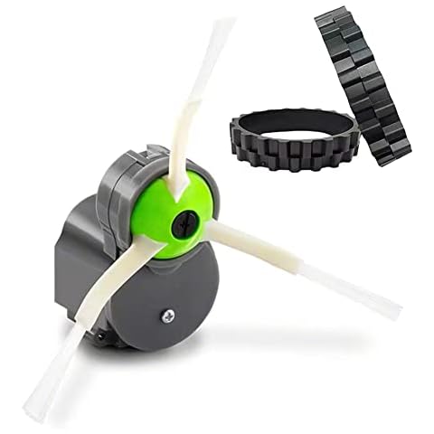 Replacement Side Brush Motor Module Part Wheel tire Compatible with iRobot Roomba E6 E5 i7 500 600 700 800 900 Series - Vacuum Cleaner Replenishment Side Brush Motor Accessory Cover