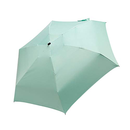 Flat Lightweight Umbrella Parasol Folding Sun Umbrella Mini Umbrella