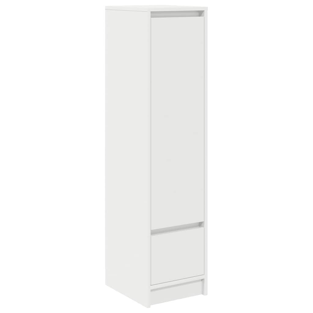 vidaXL Highboard Weiß – 29,5 × 34 × 119,5 cm