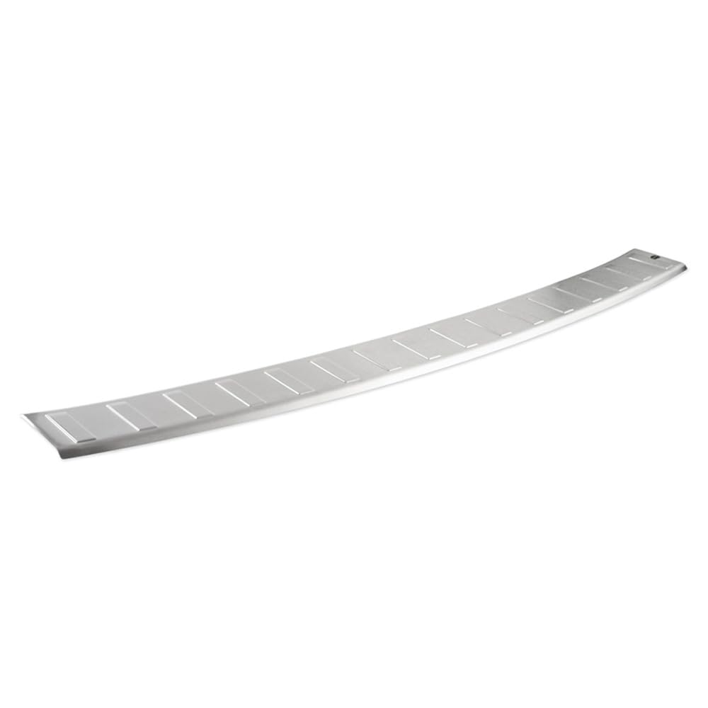 MAX6 Brushed stainless steel rear bumper protector compatible with Citroën Spacetourer & Peugeot Expert/Traveller & Toyota Proace Verso 2016- & Opel Vivaro III 2019- (for painted bumpers)