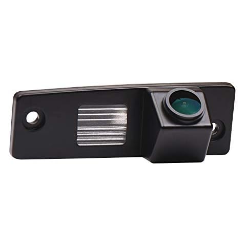 HD 1280x720p Rear Reversing Backup Camera Rearview License Plate Camera Night Vision Ip69K Waterproof for Opel Vauxhall Antara 2008-2018 Cover