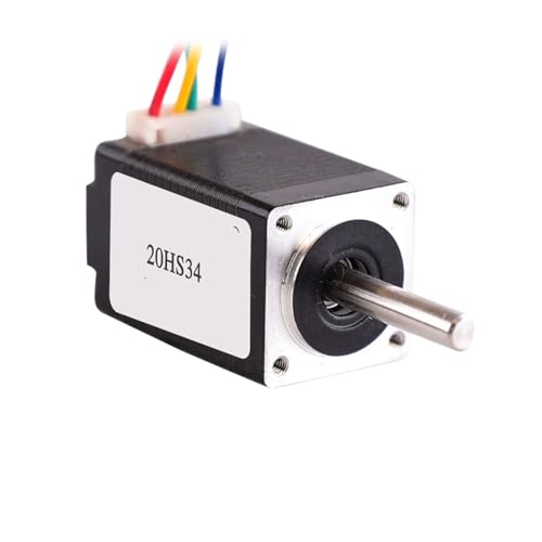 Moteur pas à pas Nema8 20HS34 de 1.8 degré pour axe miniature de machine CNC