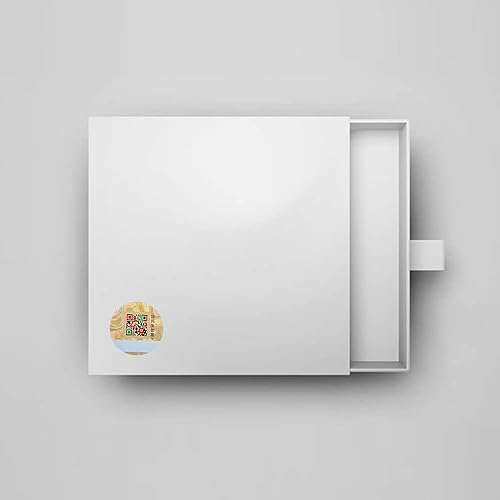 Miniatura 2 de Etiqueta antifalsificación de forma redonda autoadhesiva original verificación de autenticidad seguridad código QR 3D holograma etiqueta engomada