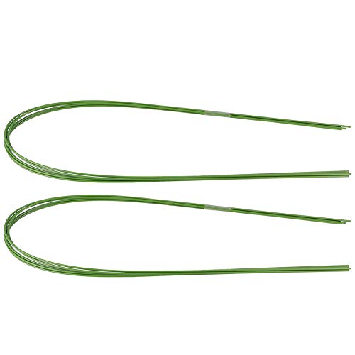 Suporte de estufa durável, aro de suporte de jardim de alta dureza com resistência à corrosão, boa f