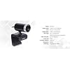 A4Tech PK-910H Internet Camera, 1080P Full HD, 16MP, With Microphone, 9.4 x 3.71 x 5.79 cm, USB, Silver/Black
