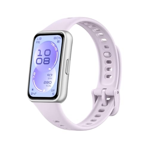 Huawei Band 11 - Rastreador de Fitness para Mujeres y Hombres, Reloj Inteligente AMOLED de 1,62 Pulgadas, Monitor de frecuencia cardíaca y SpO2, Banda Inteligente HRV, Reloj Contador de Pasos