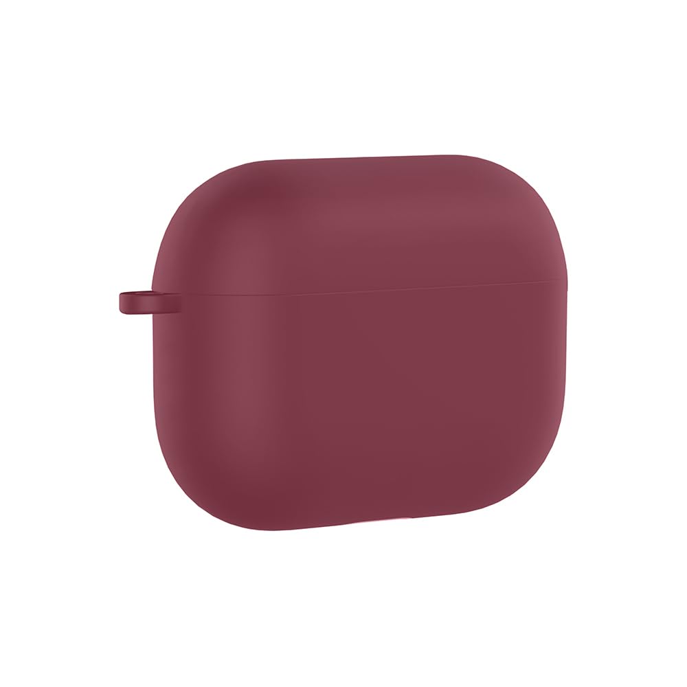Zore Apple ile uyumlu Airpods Pro 3 Zore Standart Silikon Kılıf Koyu Mor