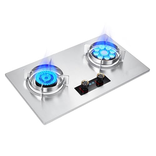 Estufa a gas 2 puestos 43 cm empotrable 110V