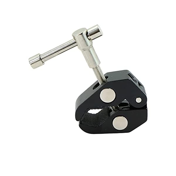 Stativklemme Super Klemme Stativ Kamera Klemme Halterung Metal Klemmstativ Actioncam Mount mit Mini Kugelkopf mit 1/4 3… – Bild 8