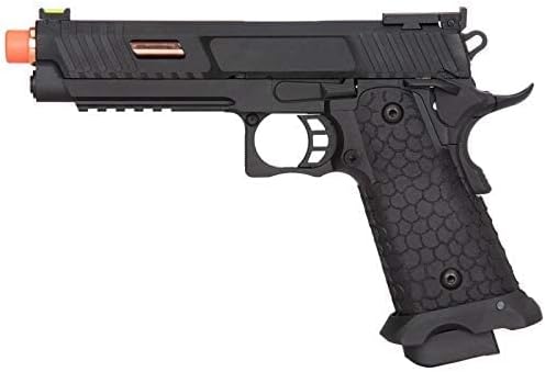 Metal Slide KLI 1911 Hi-Capa Baba Yaga Gas Blowback Airsoft Pistol - CO2 (Black)