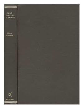 Hardcover Some English Dictators Book