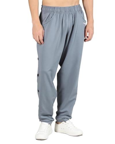 Image of CHKOKKO Men Casual Track Pant Gym Workout Lower with Pocket Slate Grey L