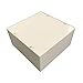 BUD Industries JB-3957 Steel NEMA 1 Sheet Metal Junction Box 8 L x 8 W x 4 H, Gray, No Knockouts